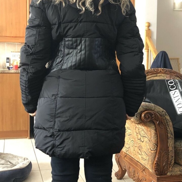 BLACK WINTER COAT - Picture 2 of 3